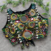 Navratari Special Real Mirror With Real Kaudi Blouse Wholesale Price In Surat
